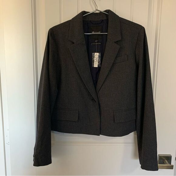 Madewell Blazer L Winter Wardrobe Cold Weather Layer - Picture 6 of 12